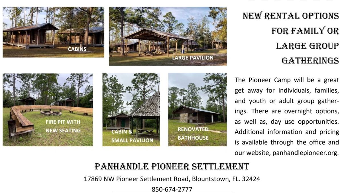 Pioneer Camp Rentals